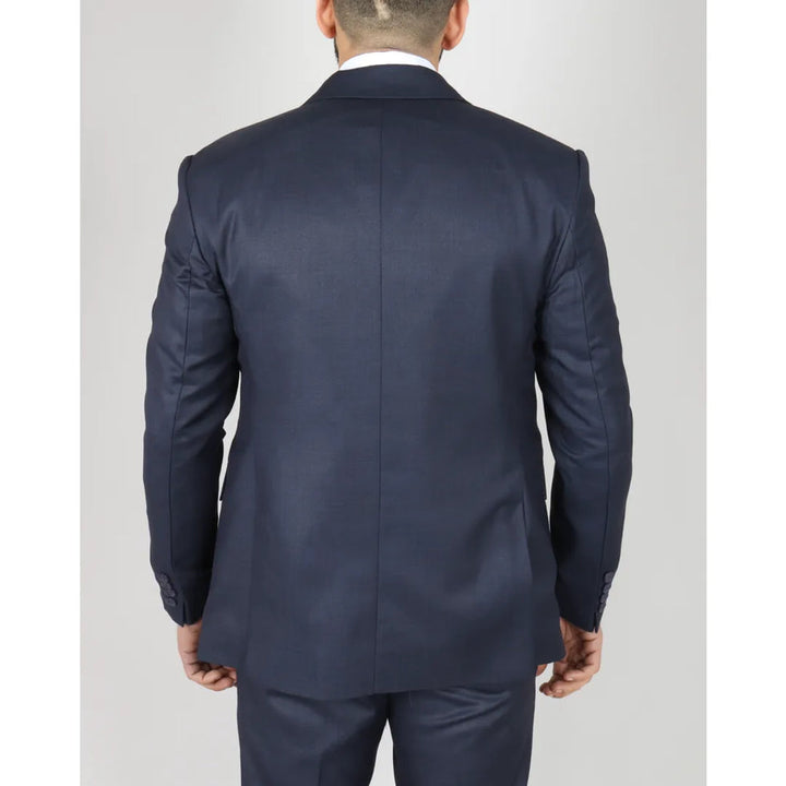 IM1-DB - MEN'S NAVY 3 PIECE SUIT