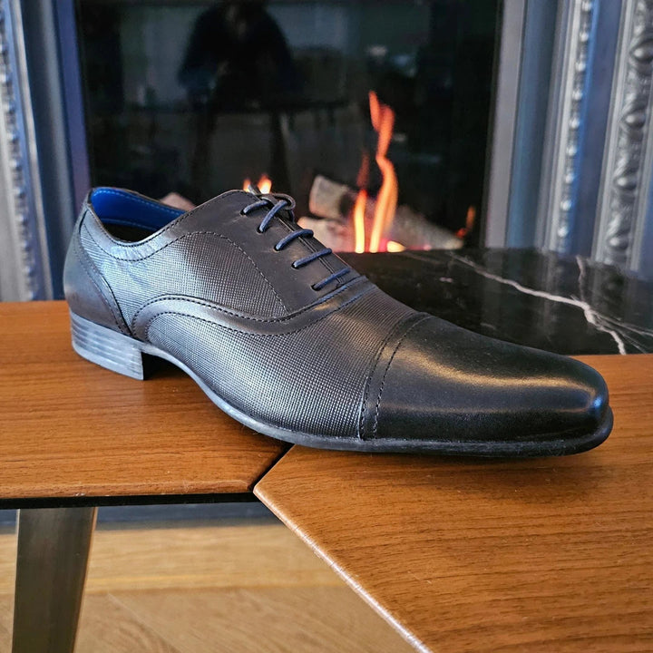 MEN'S LEATHER DERBY SHOES