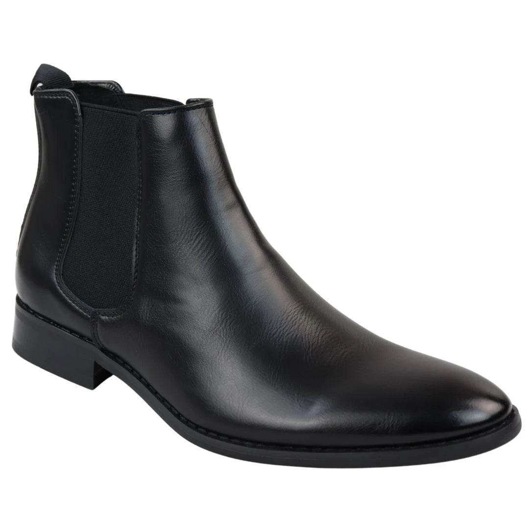 MEN'S CHELSEA SLIP ON ANKLE BOOTS