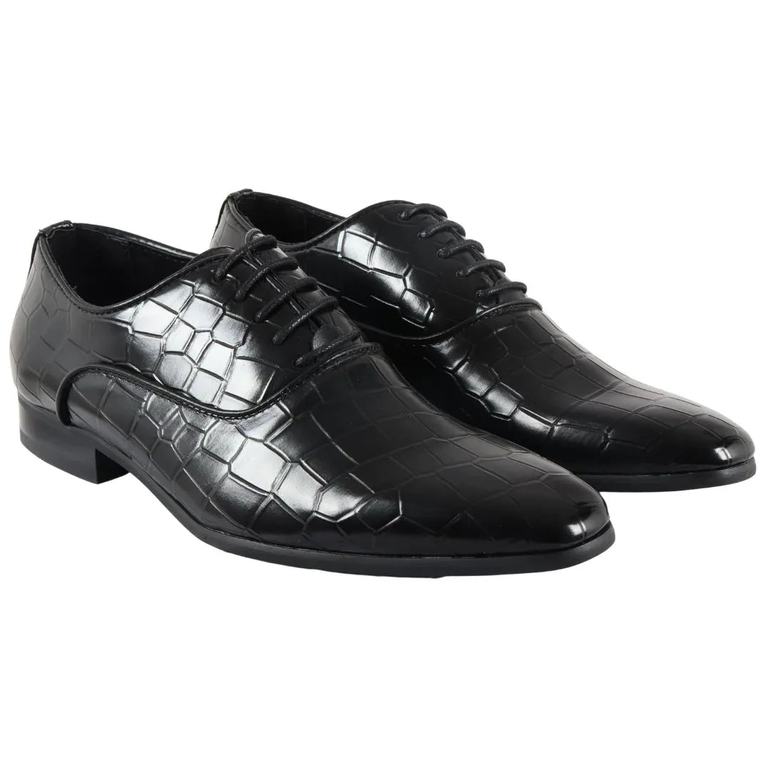 MEN'S LACE UP OXFORD DERBY FORMAL SHOES