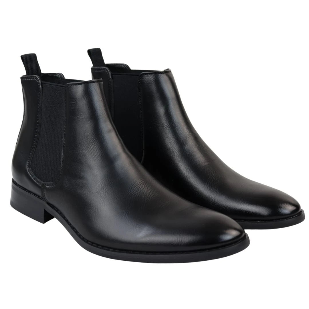 MEN'S CHELSEA SLIP ON ANKLE BOOTS