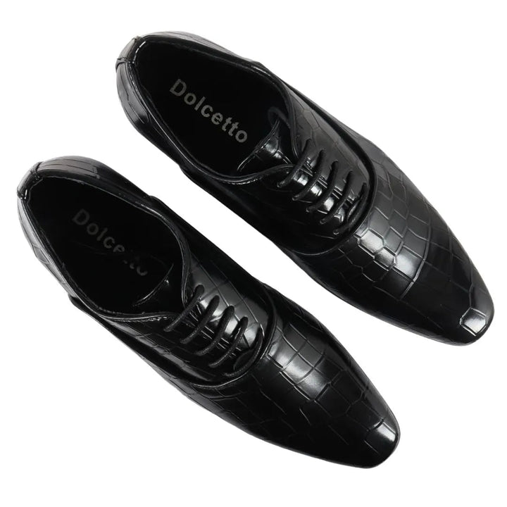 MEN'S LACE UP OXFORD DERBY FORMAL SHOES