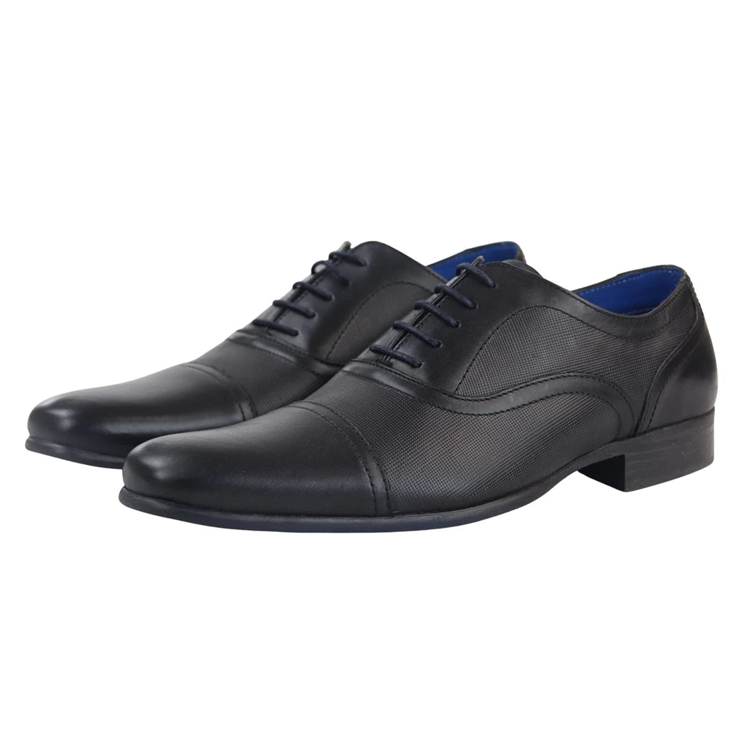 MEN'S LEATHER DERBY SHOES