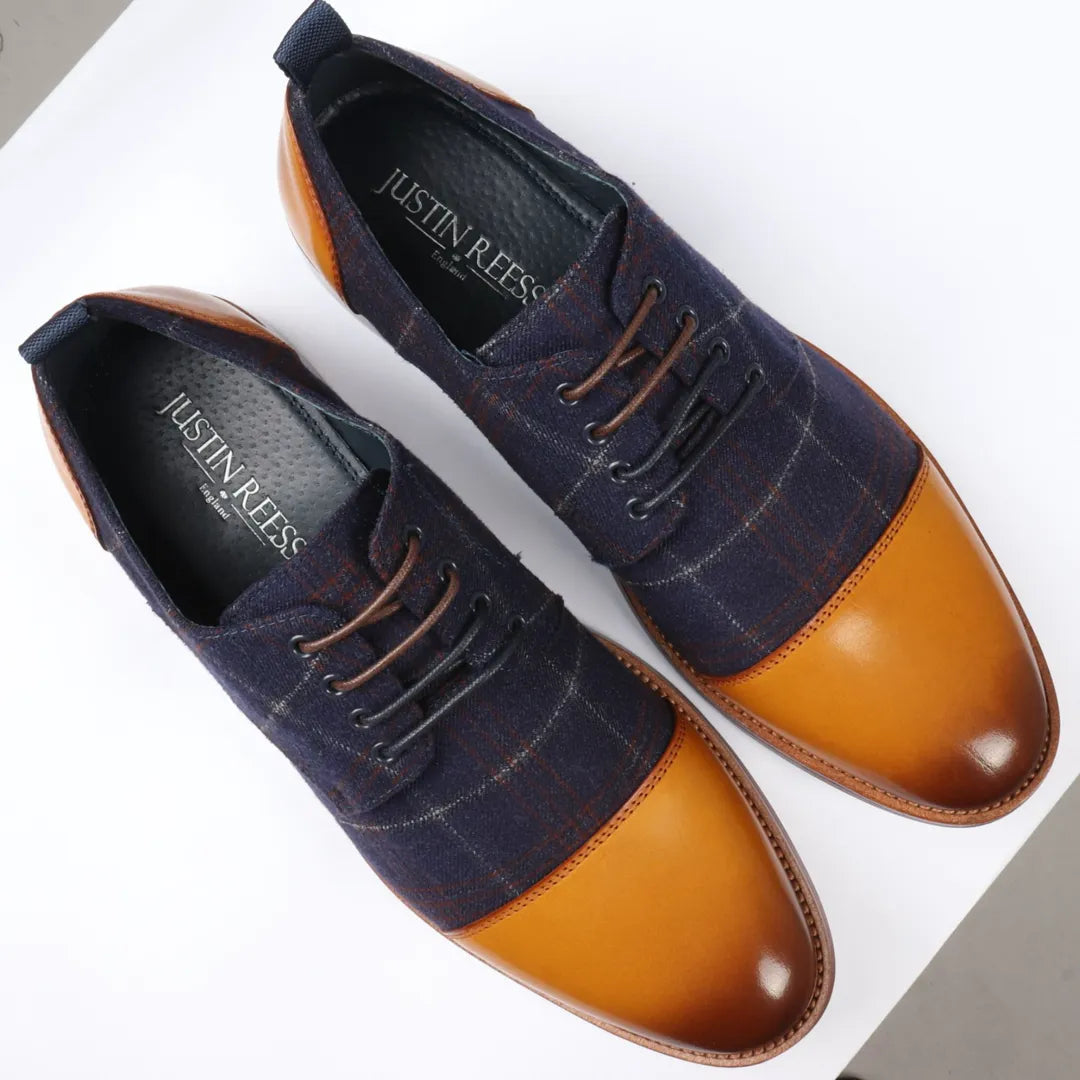 RONNIE - MEN'S OXFORD LEATHER SHOES