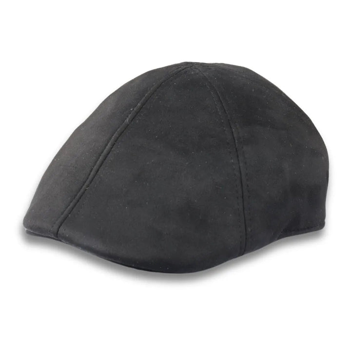 MEN'S PLAIN SOLID GATSBY PEAKED DUCKBILL CAP