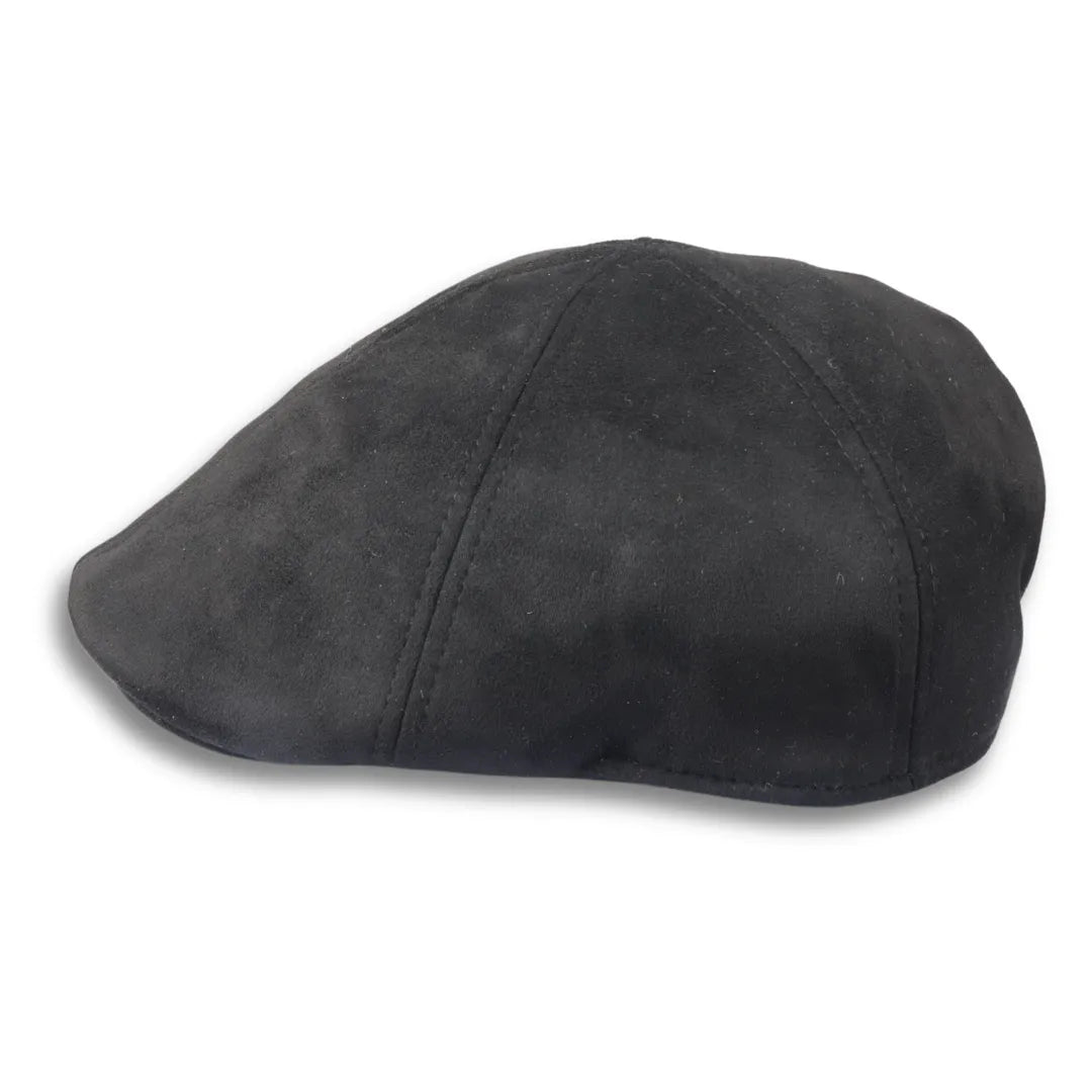 MEN'S PLAIN SOLID GATSBY PEAKED DUCKBILL CAP