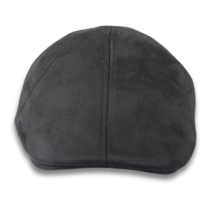 MEN'S PLAIN SOLID GATSBY PEAKED DUCKBILL CAP