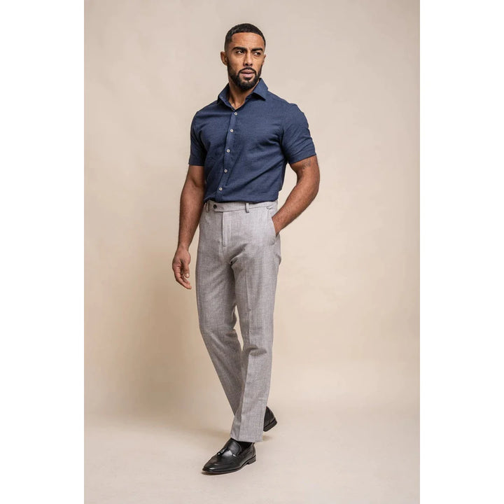 Tokyo - Men's Grey Trousers