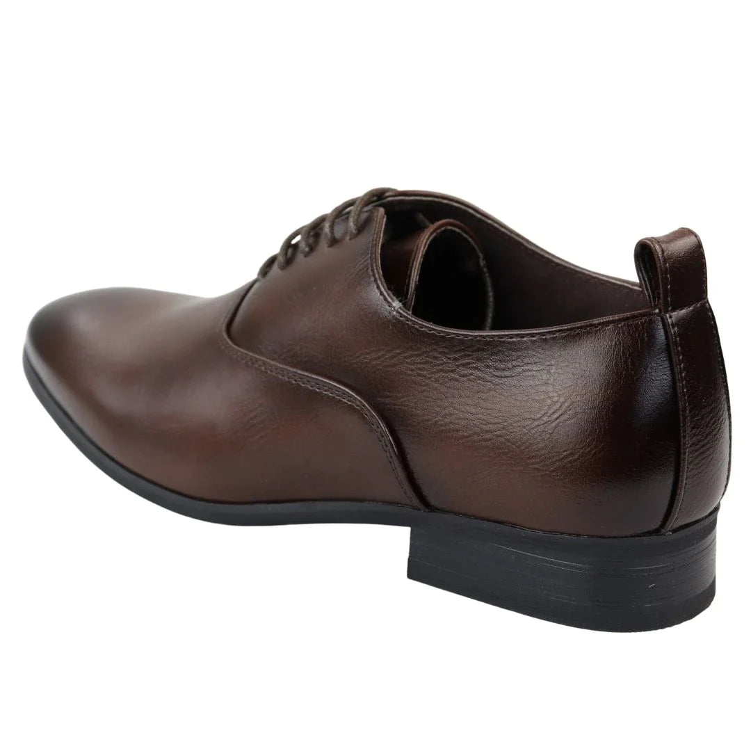 MEN'S LACE UP DERBY OXFORD SHOES