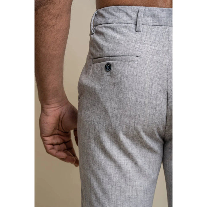 Tokyo - Men's Grey Trousers