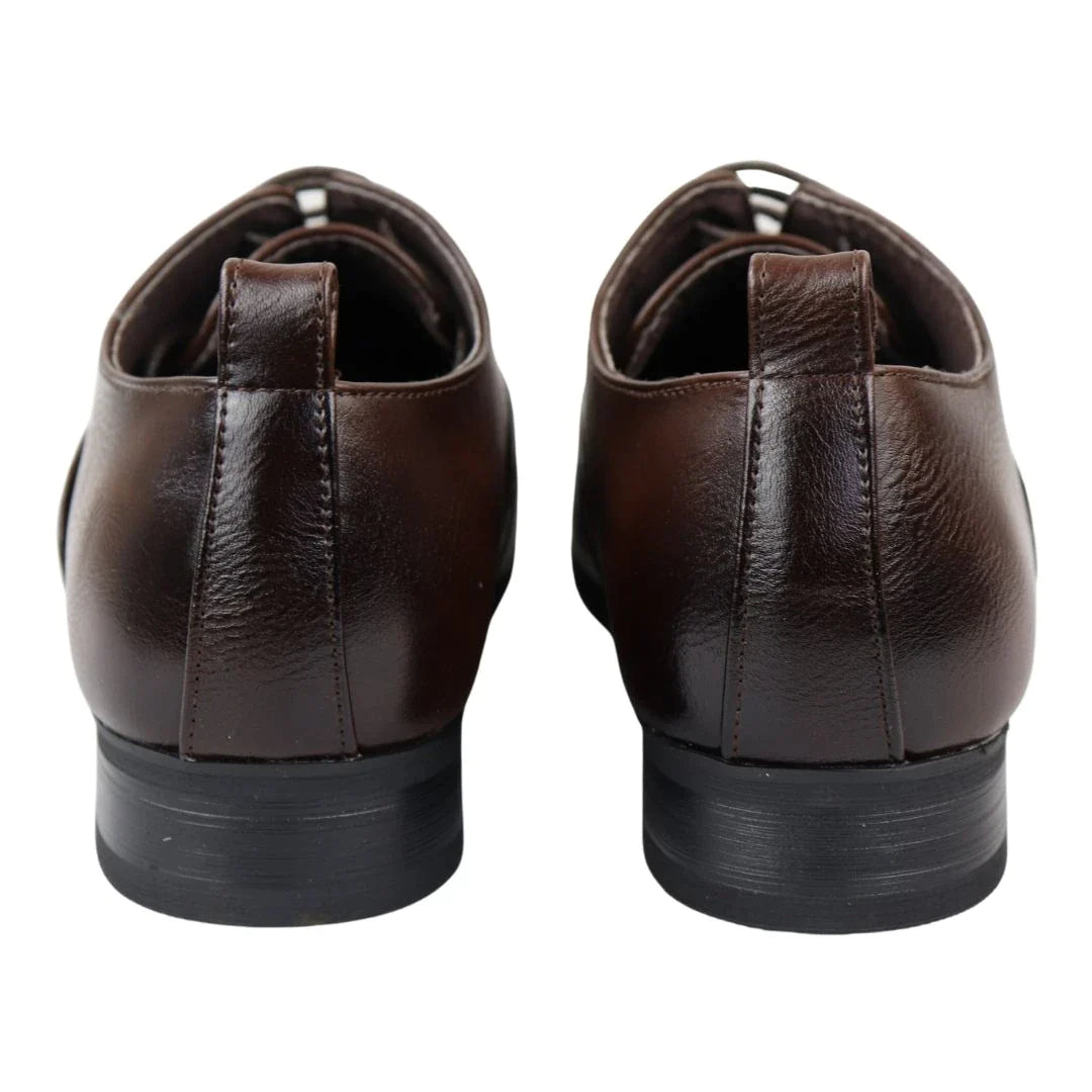 MEN'S LACE UP DERBY OXFORD SHOES