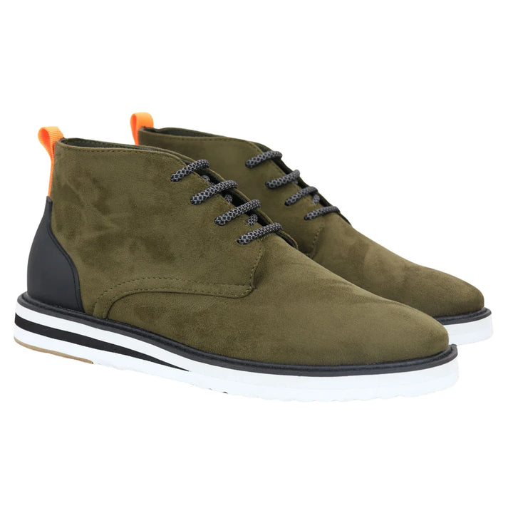 MEN'S LACE UP SUEDE DESERT BOOTS