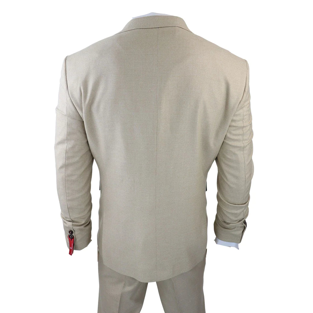 Tru Clothing - Men's 3 Piece Cream Suit