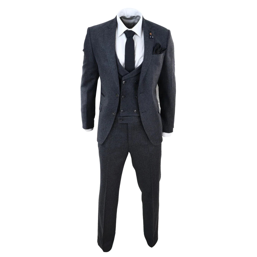 Tru Clothing - 3 Piece Dark Grey Suit