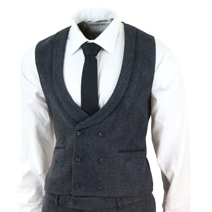 Tru Clothing - 3 Piece Dark Grey Suit