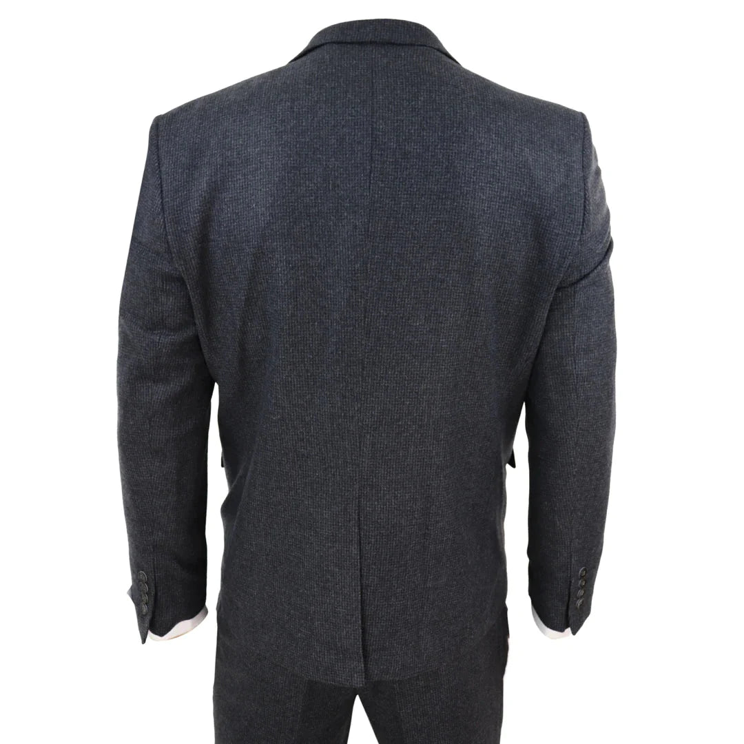 Tru Clothing - 3 Piece Dark Grey Suit