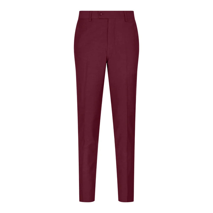 Mens Trousers Tailored Fit Smart Formal 1920 Classic Vintage Gatsby Wedding Work