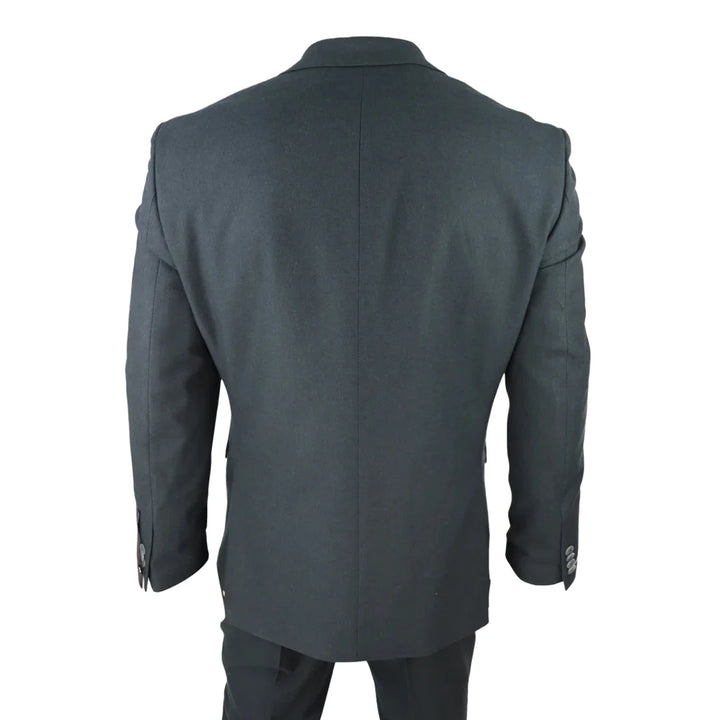 Cavani - 3 Piece Furious Olive Green Suit