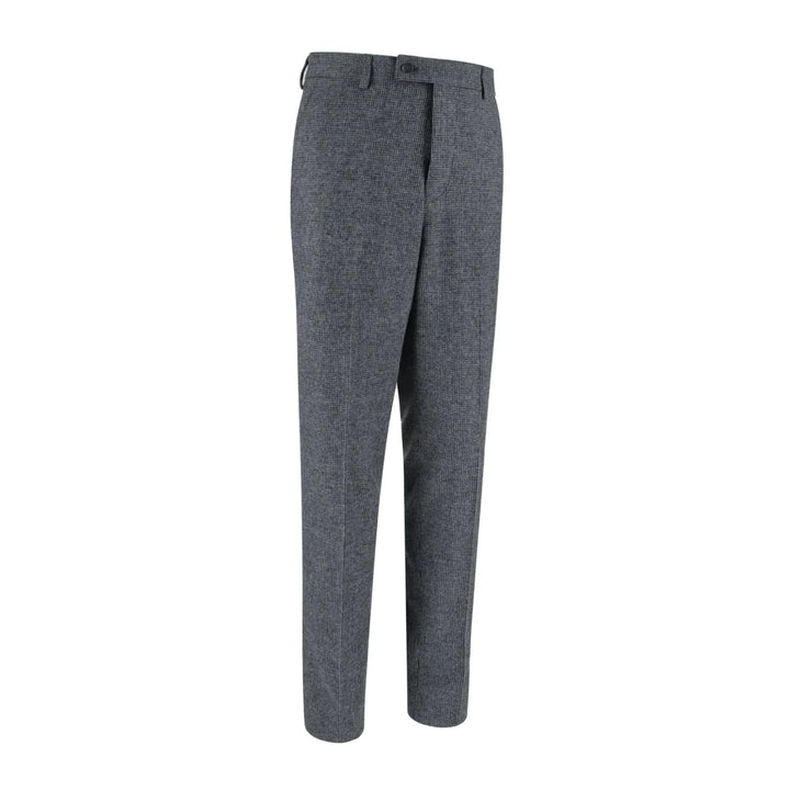 Mens Wool Tweed Trousers