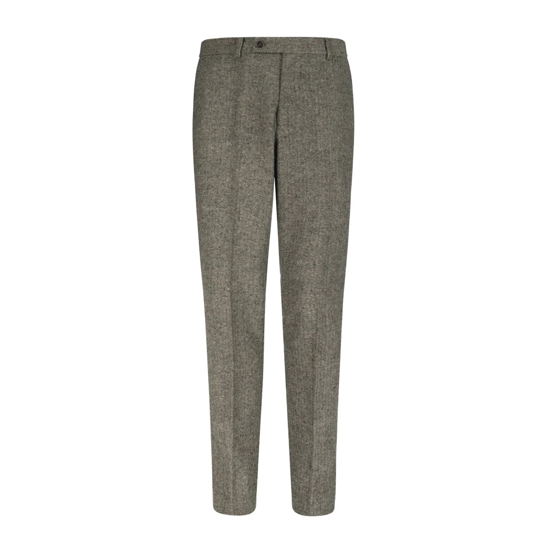 Mens Wool Tweed Trousers