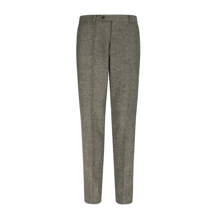 Mens Wool Tweed Trousers