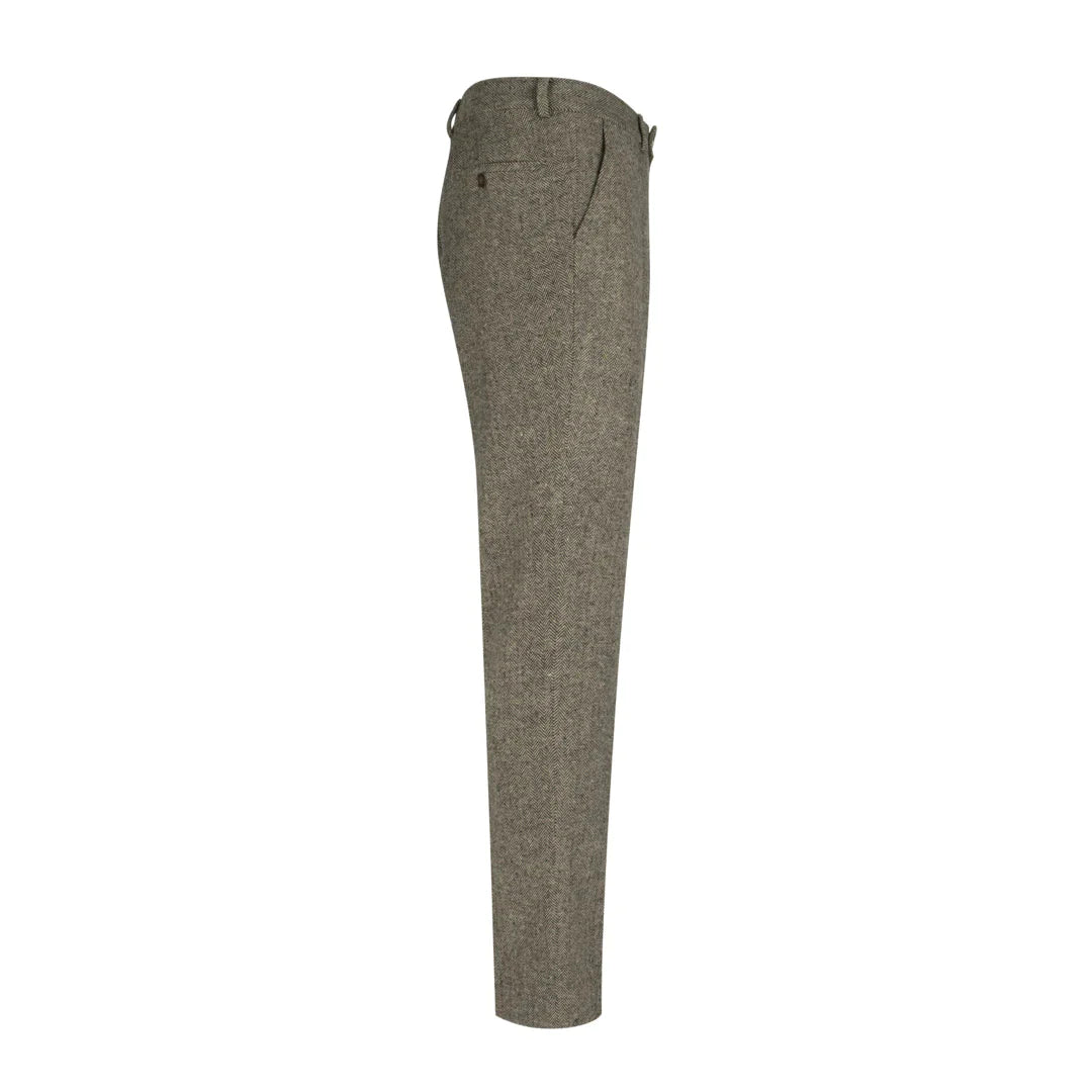 Mens Wool Tweed Trousers